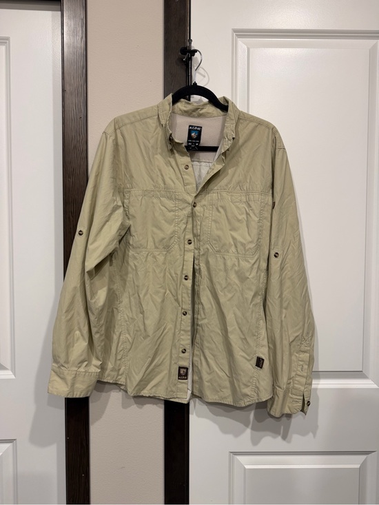 Kuhl Other - Kuhl Men's Lightweight Shirt Jacket in Light Tan